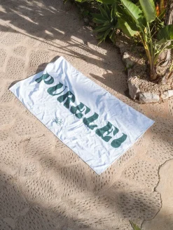 Sale PURELEI Beach Towel Shoreline Weiß