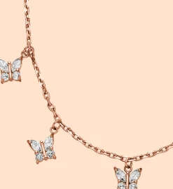 New PURELEI Butterfly Kette