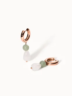 Best Sale PURELEI Clear Quartz Drop Ohrringe