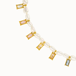 Sale PURELEI Colorful Coral Fußkettchen Gold(Ausverkauft)