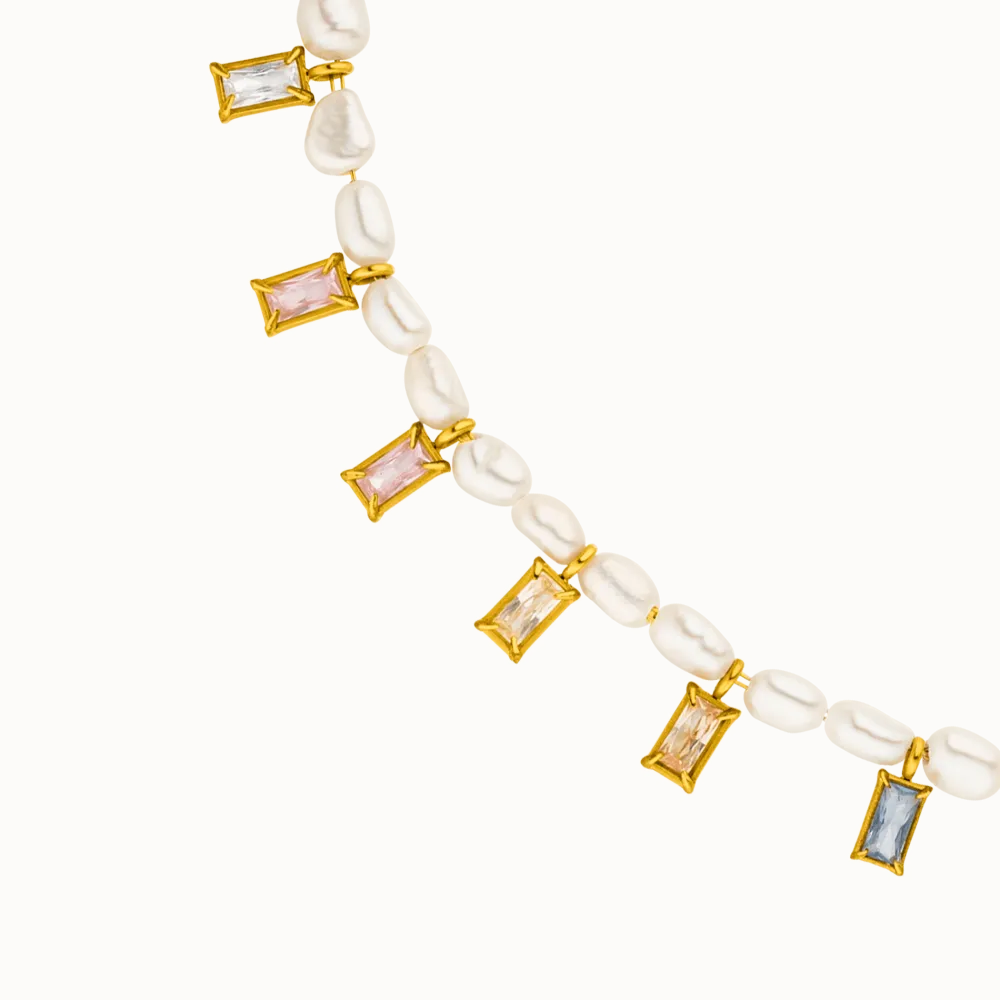 Sale PURELEI Colorful Coral Fußkettchen Gold(Ausverkauft)
