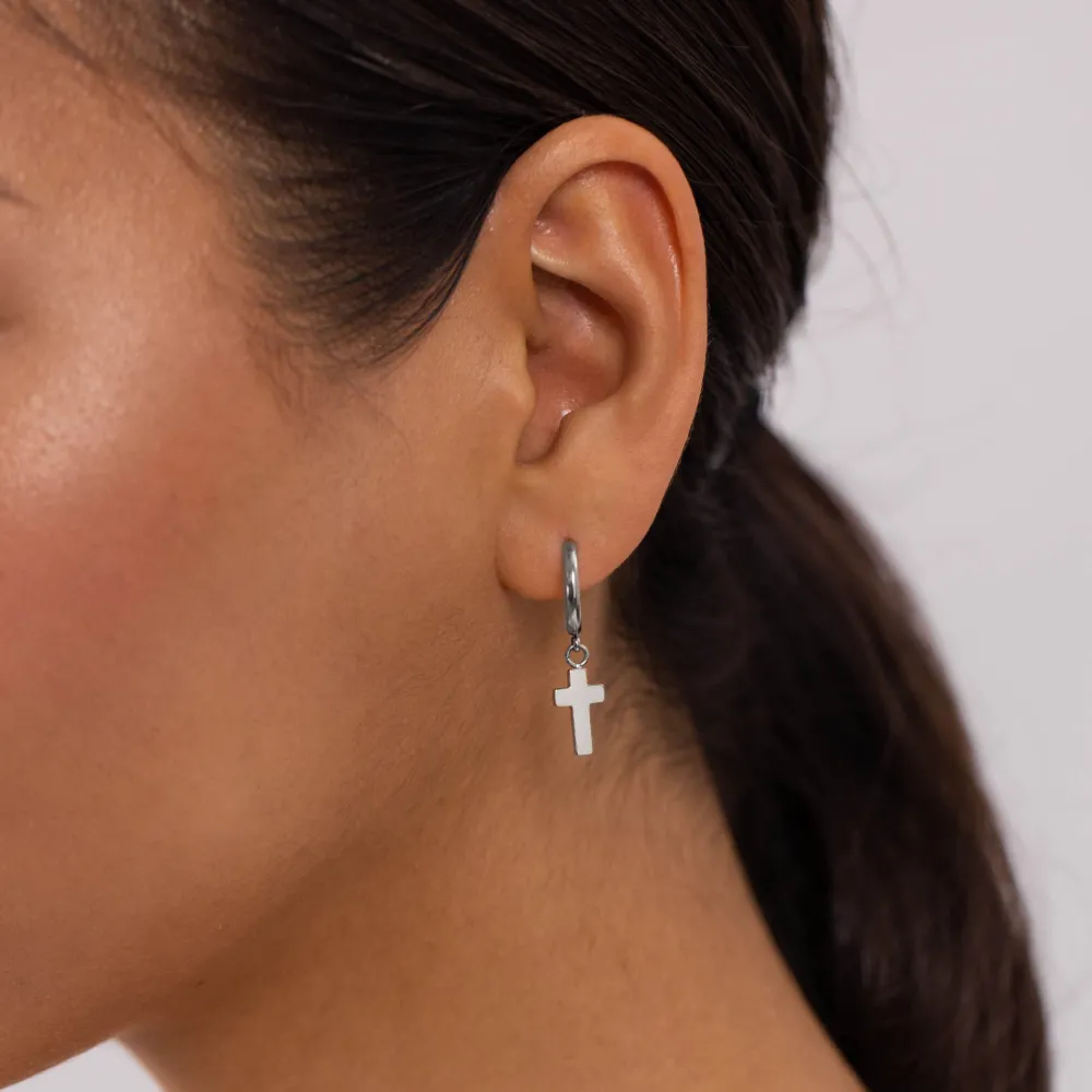 Discount PURELEI Cross Creole Ohrringe