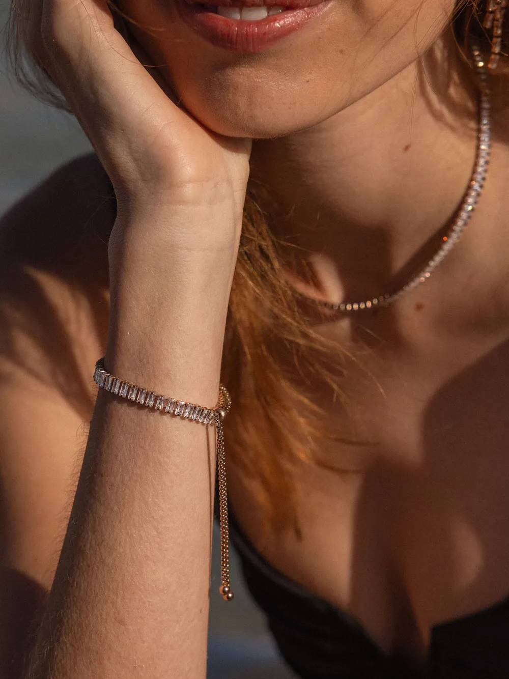 New PURELEI Crystal Glow Armband