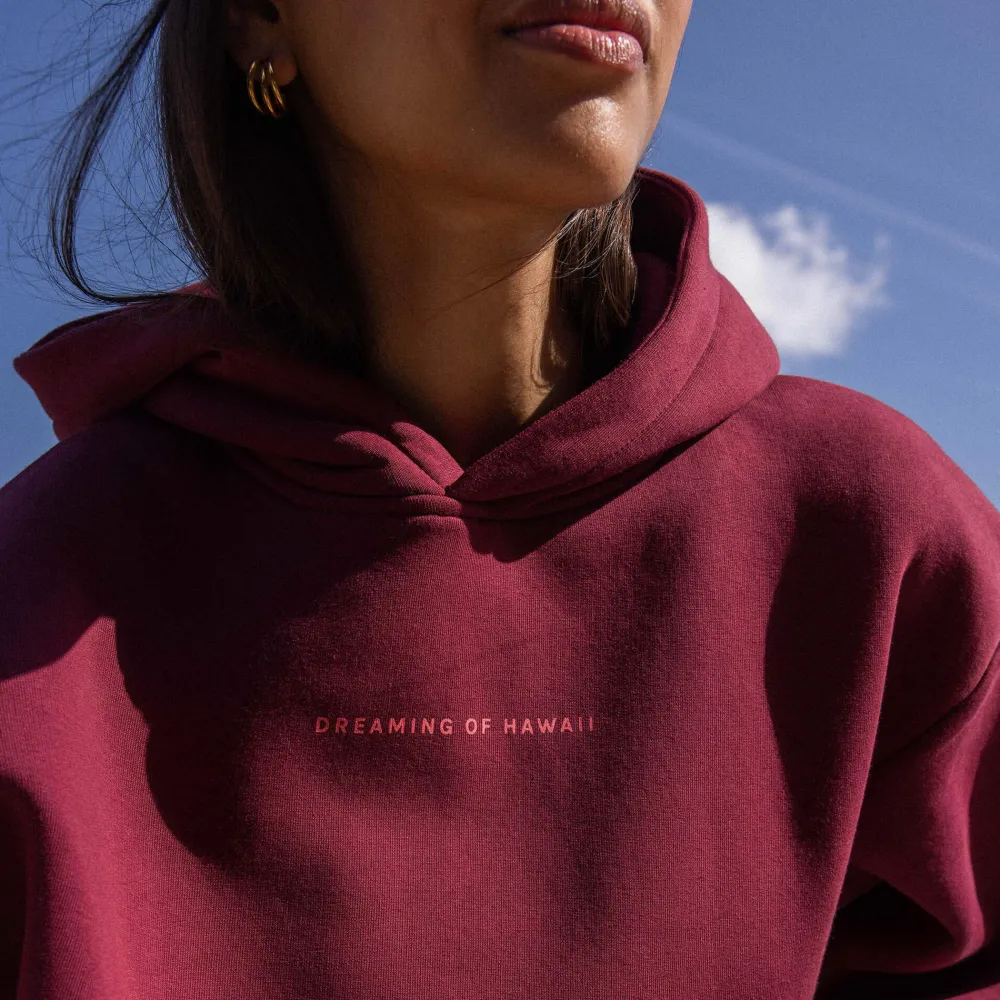 Hot PURELEI Endless Summer Hoodie Red
