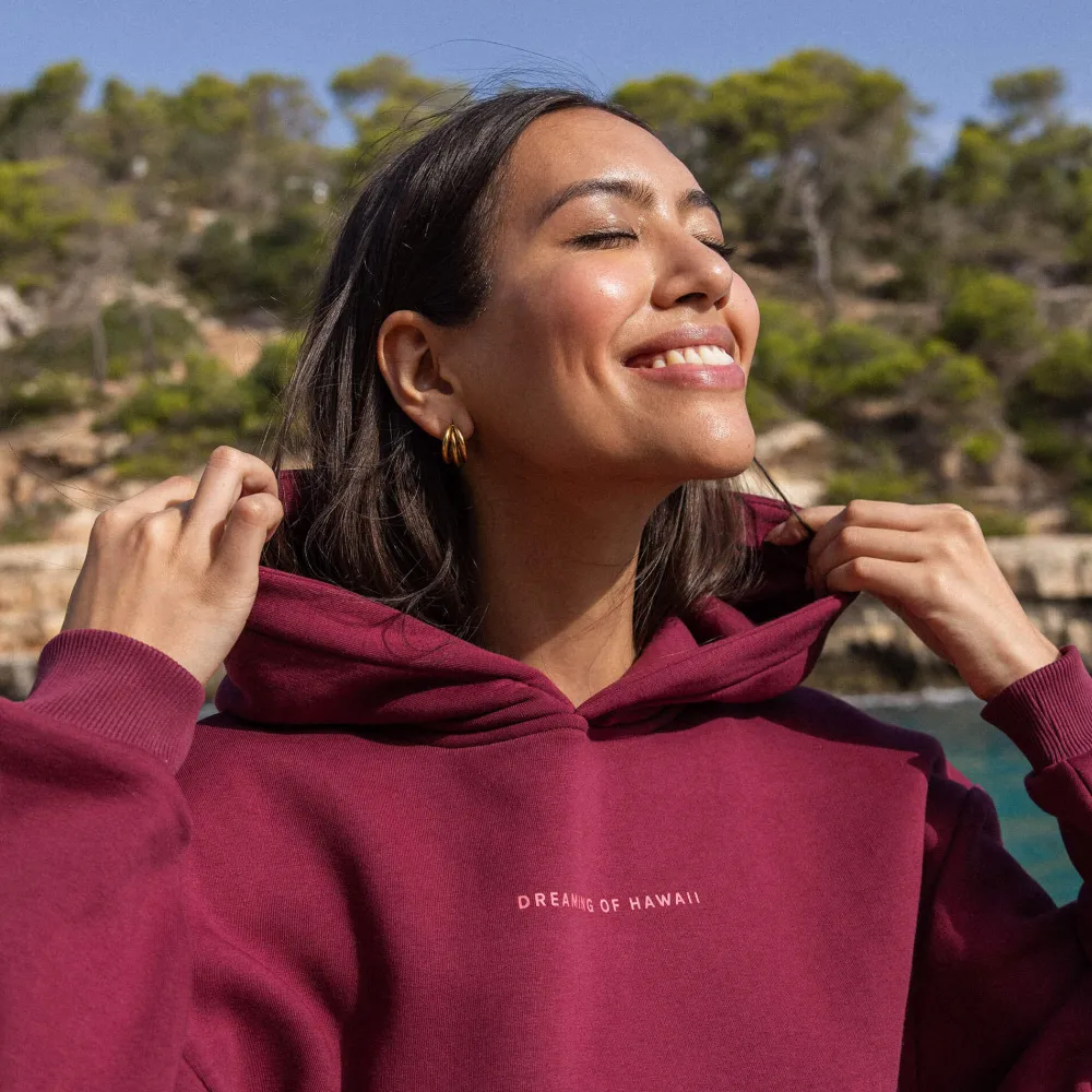 Hot PURELEI Endless Summer Hoodie Red