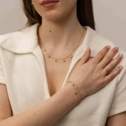 Best Sale PURELEI Glitter Heart Armband