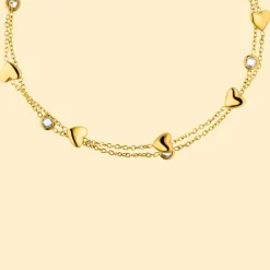 Best Sale PURELEI Glitter Heart Armband