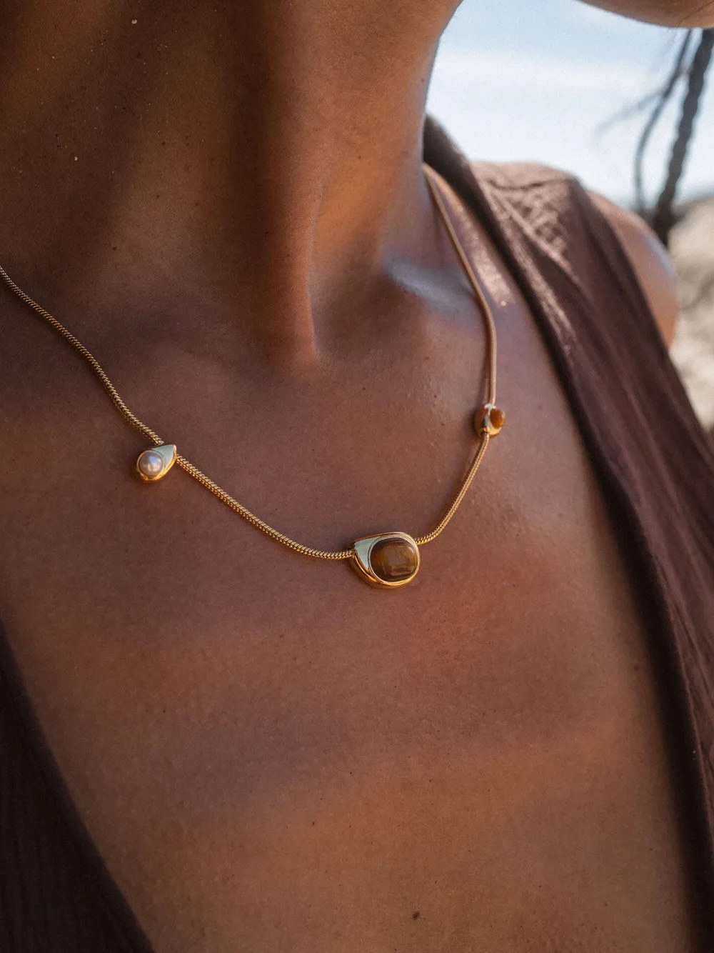 Flash Sale PURELEI Golden Gaze Kette