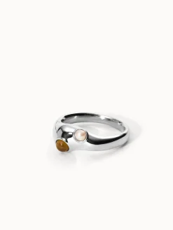 Cheap PURELEI Golden Gaze Ring