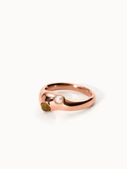 Cheap PURELEI Golden Gaze Ring