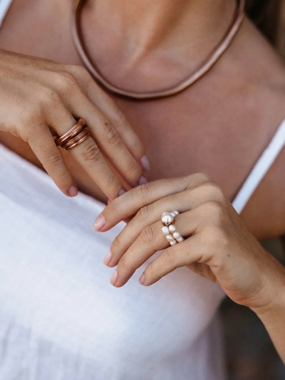 Discount PURELEI Graceful Pearl Ring