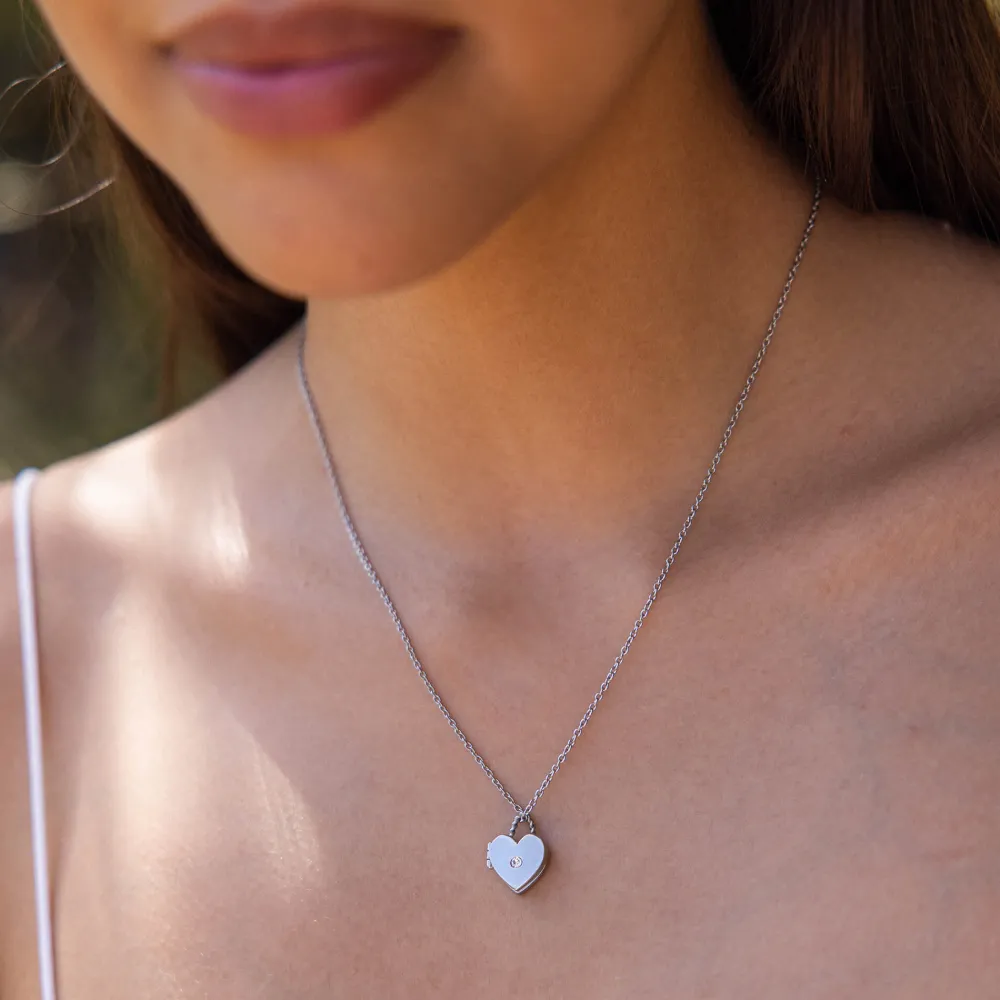 Best PURELEI Heartbeat Medaillon Kette