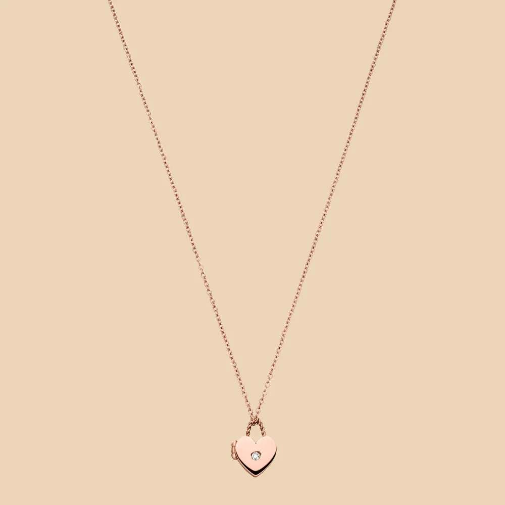 Best PURELEI Heartbeat Medaillon Kette