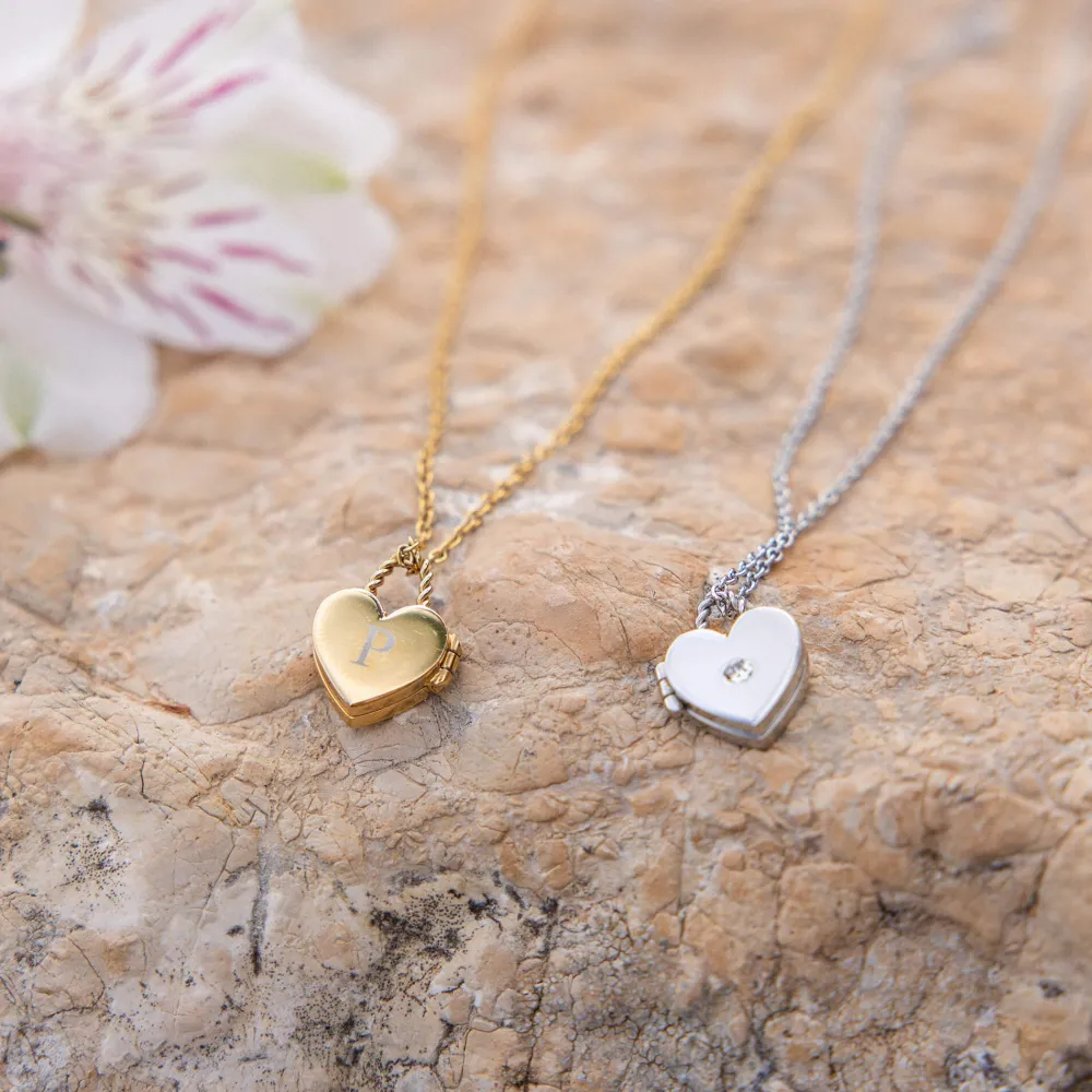Best PURELEI Heartbeat Medaillon Kette