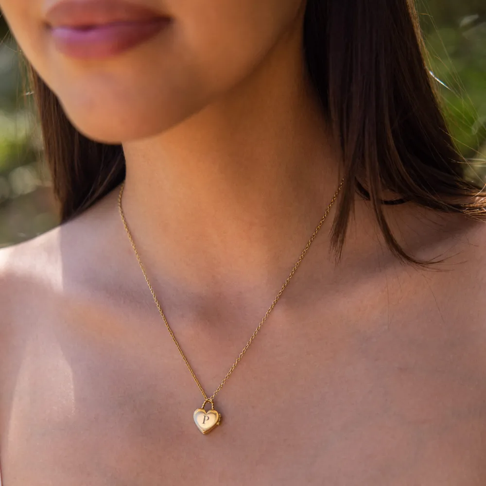 Best PURELEI Heartbeat Medaillon Kette