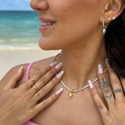 Best Sale PURELEI Honu White Kette