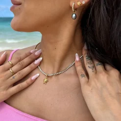 Best Sale PURELEI Honu White Kette