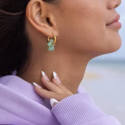 Best PURELEI Jade Flower Charm