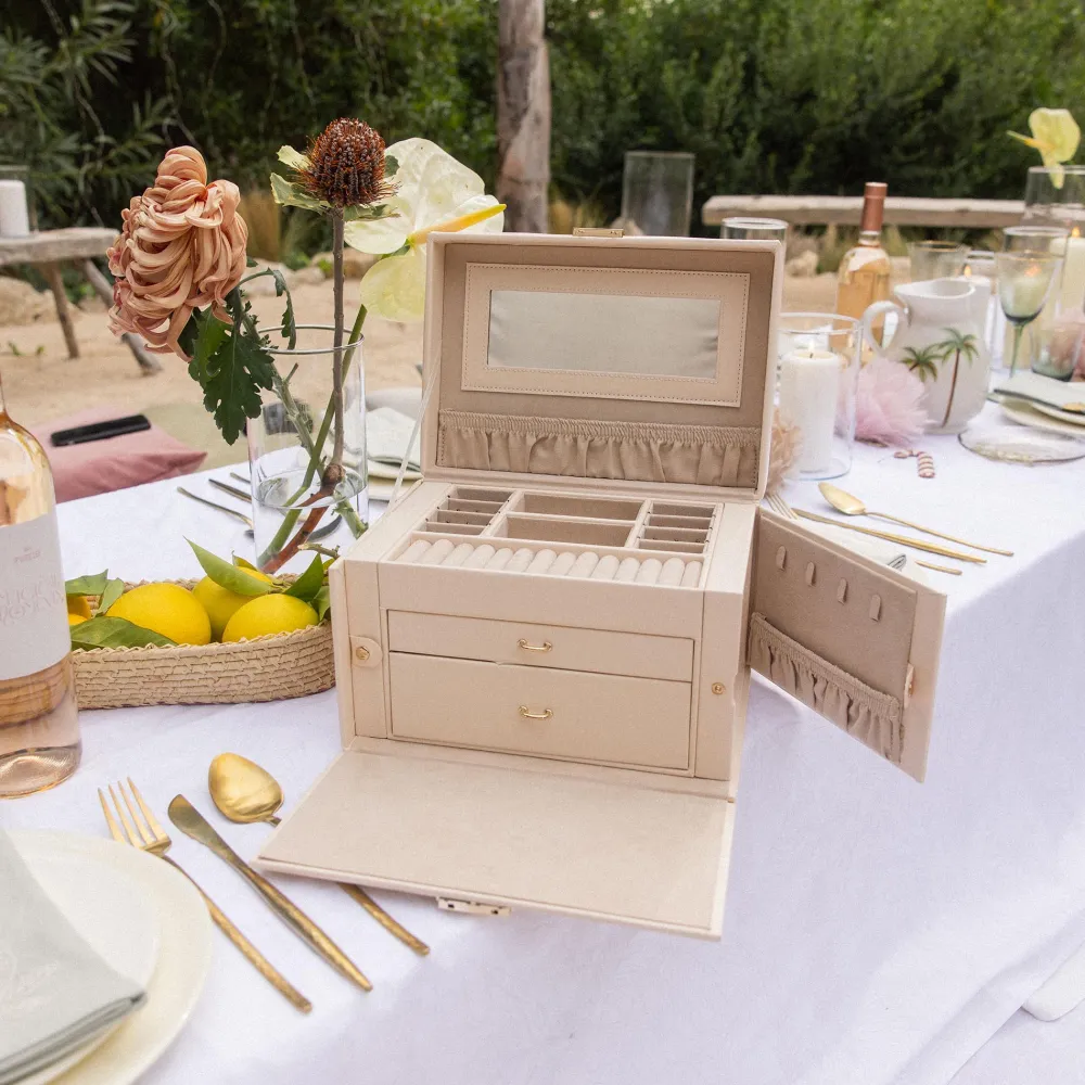 Sale PURELEI Jewelry Box Beige(Ausverkauft)
