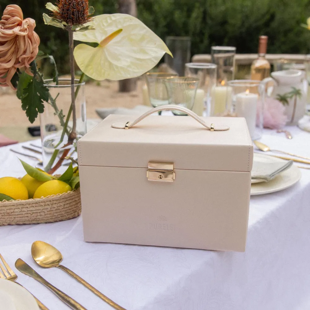 Sale PURELEI Jewelry Box Beige(Ausverkauft)