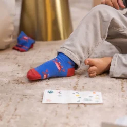 Hot PURELEI Kindersocken Crabs Blue