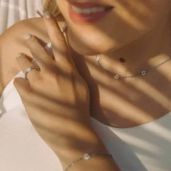 Fashion PURELEI Linen Blossom Ring
