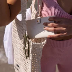 Flash Sale PURELEI Lotus Häkeltasche Beige