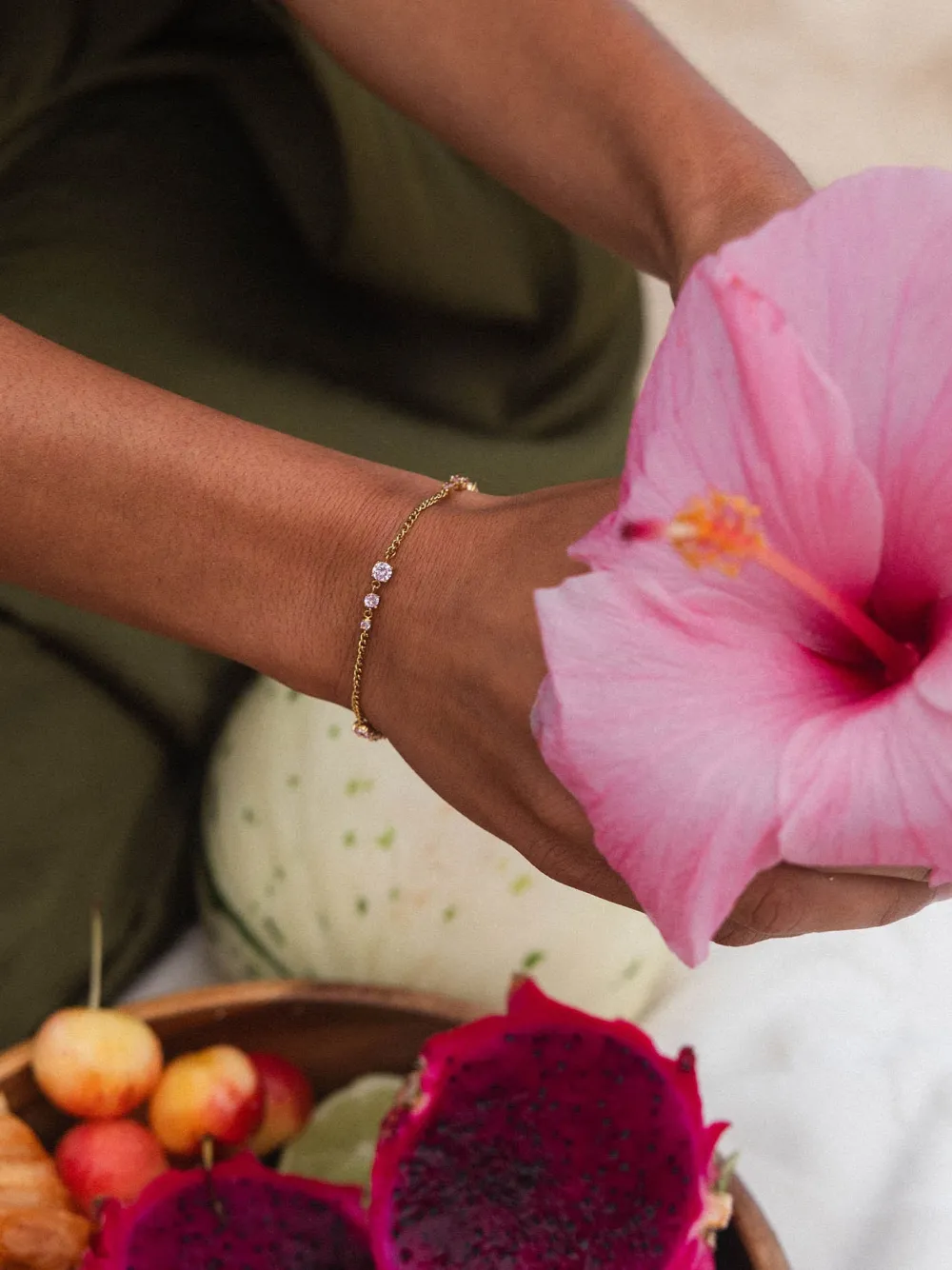 Store PURELEI Pink Glamour Armband