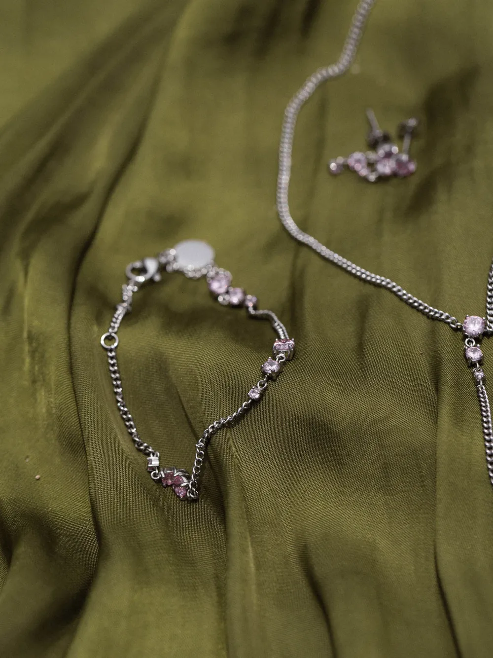 Store PURELEI Pink Glamour Armband
