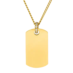 Fashion PURELEI Plate Charm Kette