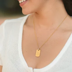 Fashion PURELEI Plate Charm Kette