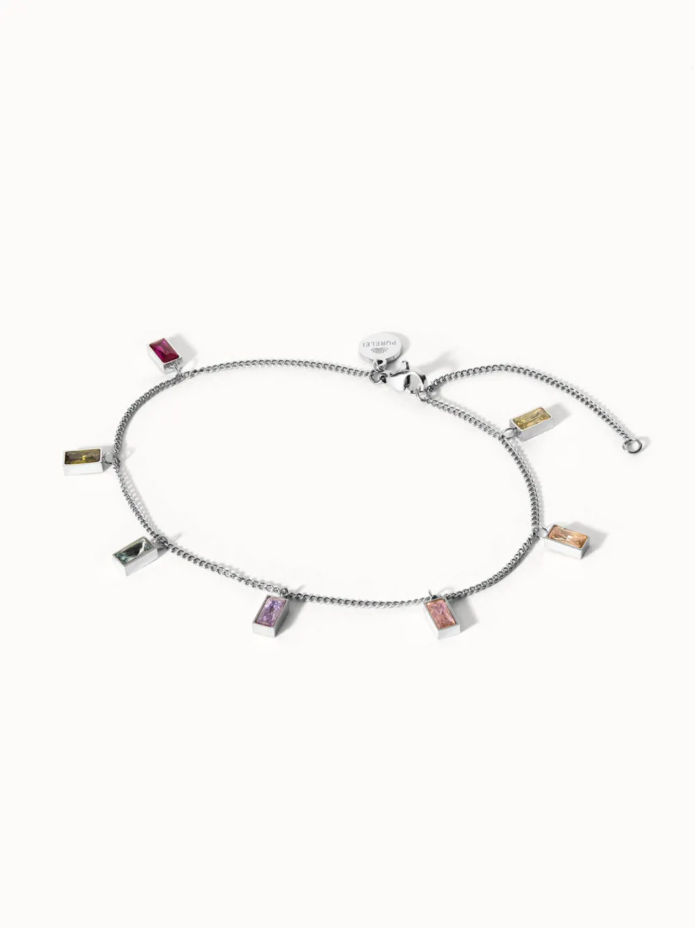 Cheap PURELEI Rainbow Fusskettchen