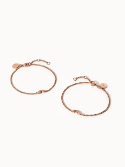 Fashion PURELEI Rainbow Love Armband Set