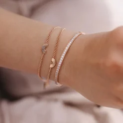 Fashion PURELEI Rainbow Love Armband Set