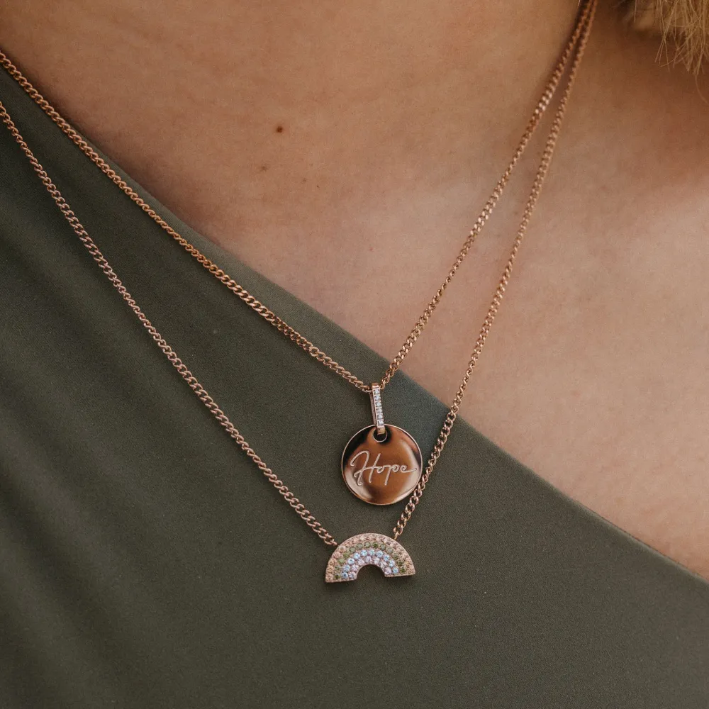 Store PURELEI Rainbow Love Kette