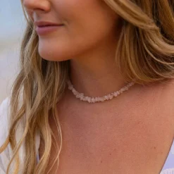 Best Sale PURELEI Rose Quartz Kette