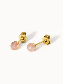 Shop PURELEI Rose Quartz Ohrringe