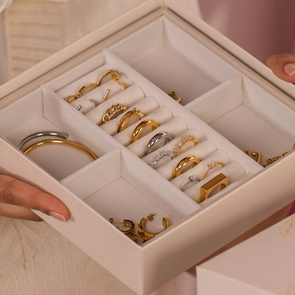Discount PURELEI Schmuckaufbewahrung Ringe Beige(Ausverkauft)