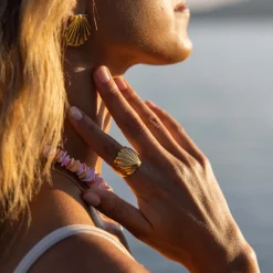 Hot PURELEI Shell Ring