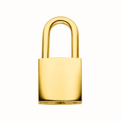 Cheap PURELEI Square Liebesschloss Gold