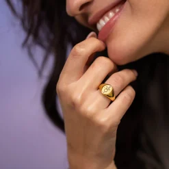 Outlet PURELEI Stier Zodiac Ring Gold