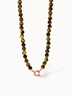 Hot PURELEI Tiger's Eye Charm Kette