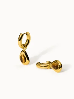 New PURELEI Tiger's Eye Ohrringe