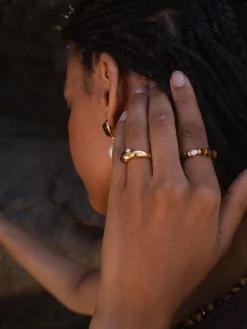 Cheap PURELEI Tiger‘s Eye Pearl Ring