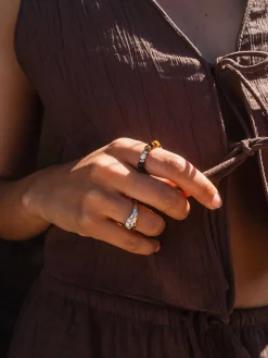 Cheap PURELEI Tiger‘s Eye Pearl Ring