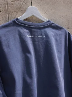 Shop PURELEI T-shirt Pure Souls Dark Blue