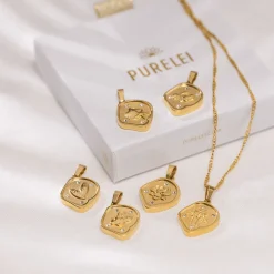 Best Sale PURELEI Wave Coin Charm