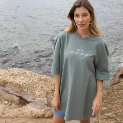 Outlet PURELEI Wave T-Shirt Grün