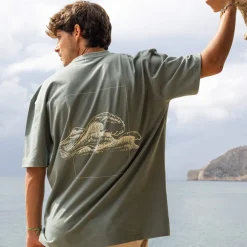 Outlet PURELEI Wave T-Shirt Grün