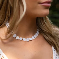 Hot PURELEI White Sparkle Kette